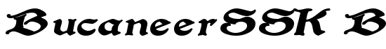 BucaneerSSK BoldItalic - Download Thousands of Free Fonts at FontZone.net