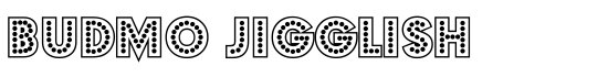 Budmo Jigglish - Download Thousands of Free Fonts at FontZone.net