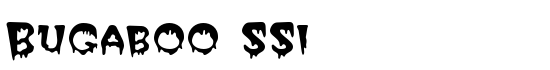 Bugaboo SSi - Download Thousands of Free Fonts at FontZone.net