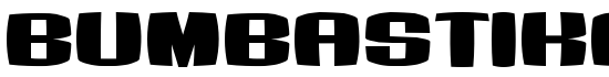 Bumbastika - Download Thousands of Free Fonts at FontZone.net