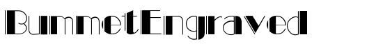BummetEngraved - Download Thousands of Free Fonts at FontZone.net