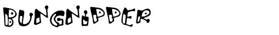 Bungnipper - Download Thousands of Free Fonts at FontZone.net