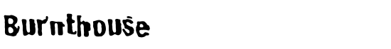 Burnthouse - Download Thousands of Free Fonts at FontZone.net