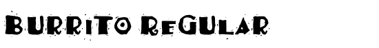 Burrito Regular - Download Thousands of Free Fonts at FontZone.net