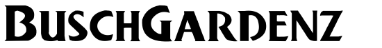 BuschGardenz  - Download Thousands of Free Fonts at FontZone.net