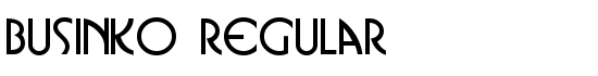 Businko Regular - Download Thousands of Free Fonts at FontZone.net