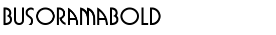 BusoramaBold - Download Thousands of Free Fonts at FontZone.net
