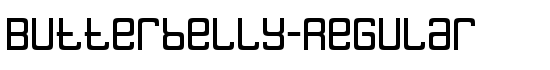 Butterbelly-Regular - Download Thousands of Free Fonts at FontZone.net