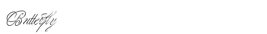 Butterfly - Download Thousands of Free Fonts at FontZone.net