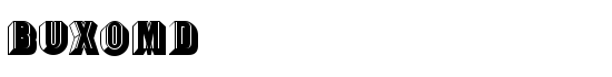 BuxomD - Download Thousands of Free Fonts at FontZone.net