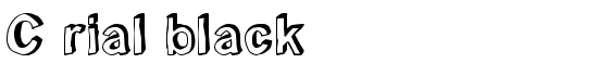 C rial black - Download Thousands of Free Fonts at FontZone.net