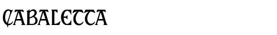 Cabaletta - Download Thousands of Free Fonts at FontZone.net