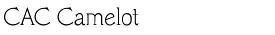 CAC Camelot - Download Thousands of Free Fonts at FontZone.net