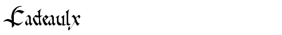 Cadeaulxâ„¢ - Download Thousands of Free Fonts at FontZone.net