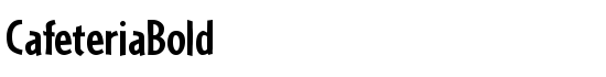 CafeteriaBold - Download Thousands of Free Fonts at FontZone.net