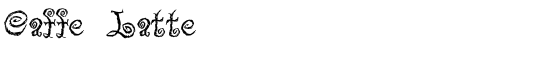 Caffe Latte - Download Thousands of Free Fonts at FontZone.net