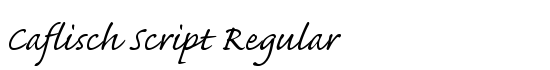 Caflisch Script Regular - Download Thousands of Free Fonts at FontZone.net