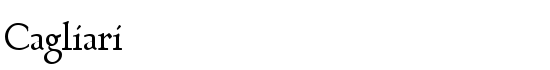 Cagliari - Download Thousands of Free Fonts at FontZone.net