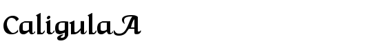 CaligulaA - Download Thousands of Free Fonts at FontZone.net