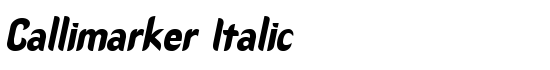 Callimarker Italic - Download Thousands of Free Fonts at FontZone.net