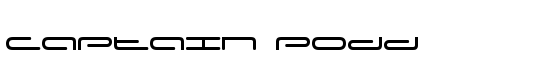 Captain Podd - Download Thousands of Free Fonts at FontZone.net