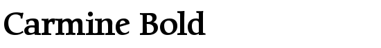 Carmine Bold - Download Thousands of Free Fonts at FontZone.net