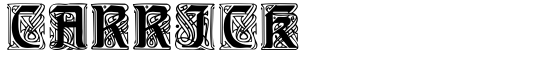 Carrick - Download Thousands of Free Fonts at FontZone.net