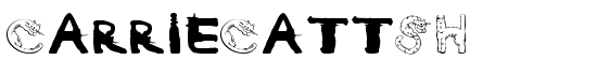 CarrieCattSH - Download Thousands of Free Fonts at FontZone.net