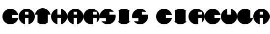 Catharsis Circular - Download Thousands of Free Fonts at FontZone.net