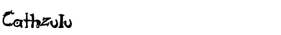 Cathzulu - Download Thousands of Free Fonts at FontZone.net