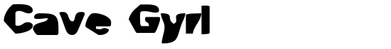 Cave Gyrl - Download Thousands of Free Fonts at FontZone.net