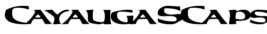 CayaugaSCapsSSK Bold - Download Thousands of Free Fonts at FontZone.net
