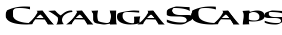 CayaugaSCapsSSK - Download Thousands of Free Fonts at FontZone.net