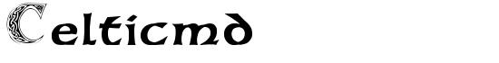 Celticmd - Download Thousands of Free Fonts at FontZone.net