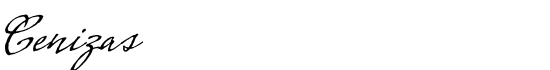 Cenizas - Download Thousands of Free Fonts at FontZone.net