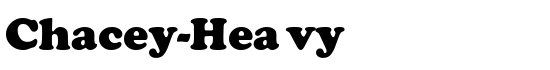 Chacey-Heavy - Download Thousands of Free Fonts at FontZone.net