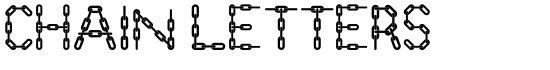 Chain Letters - Download Thousands of Free Fonts at FontZone.net