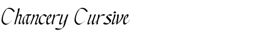 Chancery Cursive - Download Thousands of Free Fonts at FontZone.net