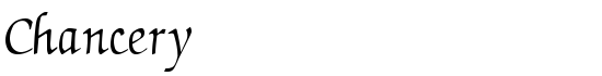 Chancery - Download Thousands of Free Fonts at FontZone.net