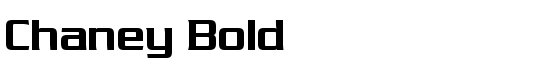 Chaney Bold - Download Thousands of Free Fonts at FontZone.net
