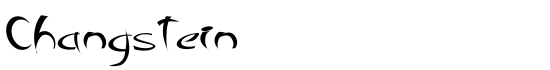 Changstein - Download Thousands of Free Fonts at FontZone.net