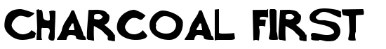 Charcoal first - Download Thousands of Free Fonts at FontZone.net