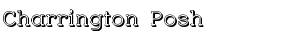 Charrington Posh - Download Thousands of Free Fonts at FontZone.net