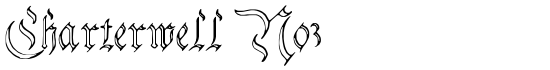Charterwell No3 - Download Thousands of Free Fonts at FontZone.net