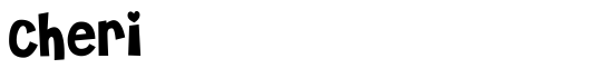 Cheri - Download Thousands of Free Fonts at FontZone.net