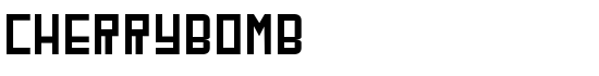 CherryBomb - Download Thousands of Free Fonts at FontZone.net