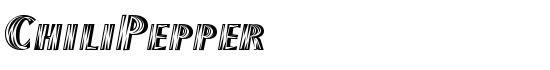 ChiliPepper - Download Thousands of Free Fonts at FontZone.net