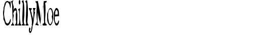 ChillyMoe - Download Thousands of Free Fonts at FontZone.net