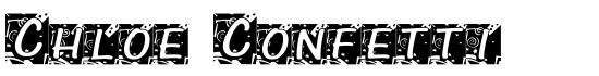 Chloe Confetti - Download Thousands of Free Fonts at FontZone.net