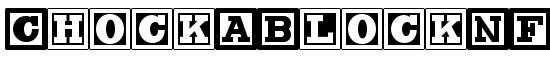 ChockABlockNF - Download Thousands of Free Fonts at FontZone.net